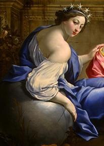 Simon  Vouet Muses Urania and Calliope oil painting picture